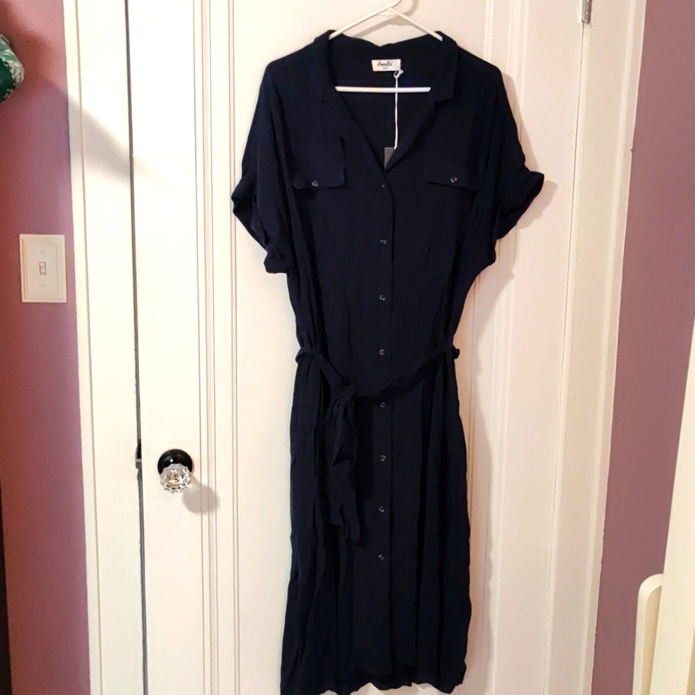 Amalli Talli Large Navy Utility Dress